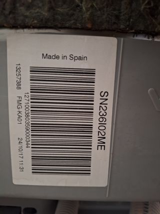 Lavavajillas Siemens iQ300 A++