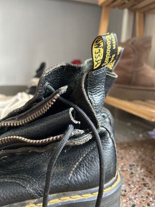 Botas Dr. Martens con cremallera