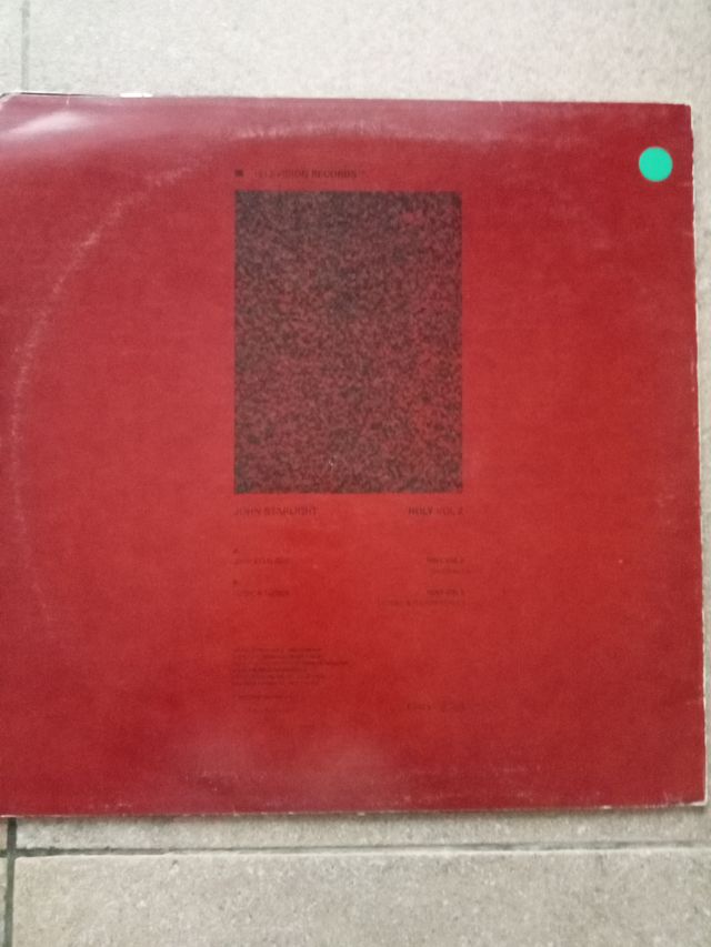 John Starlight - Holy vol 2 - Television Records