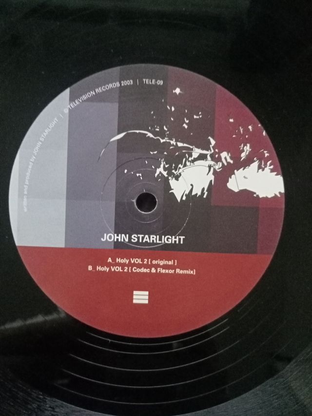 John Starlight - Holy vol 2 - Television Records