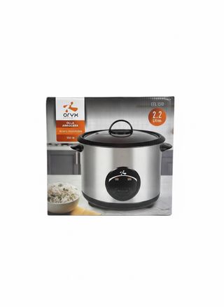 Olla Arrocera Eléctrica Oryx 2.2L Acero Inox