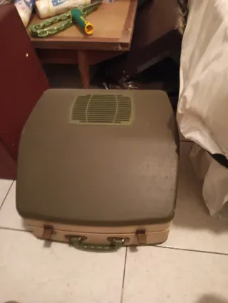 Tocadiscos Picu Beige/Marrón Maleta