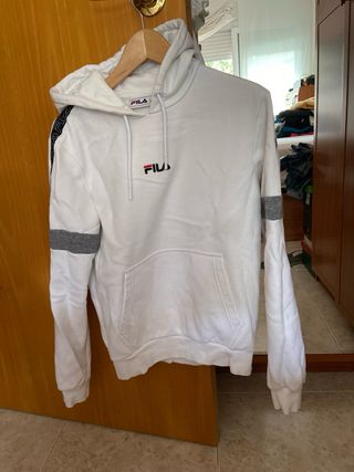 Sudadera Fila Blanca Talla XS