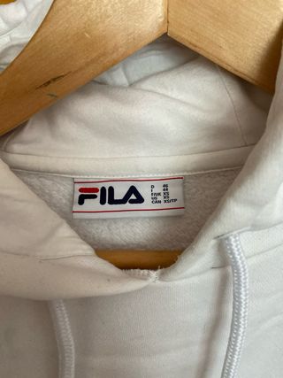 Sudadera Fila Blanca Talla XS