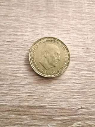 Moneda Peseta Francisco Franco 1966