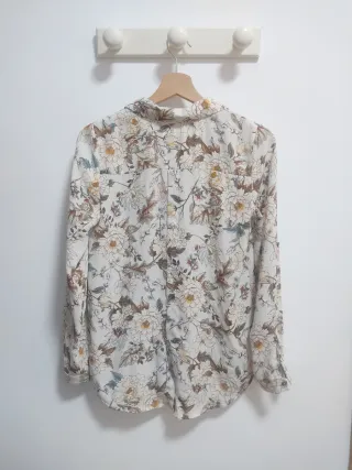 Camisa Zara estampada floral