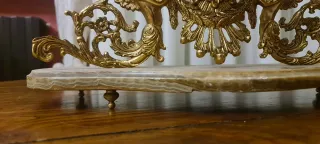 Maestoso Orologio A Corda Funzionante Con Angeli