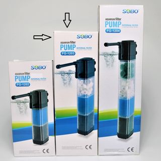 filtro acuario mediano-grande 880 litros/h pecera 