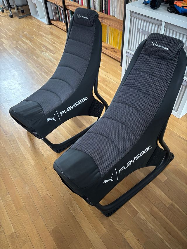 2 Sillas Gamer Playseat Negras