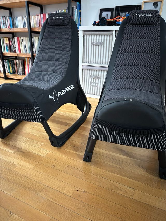2 Sillas Gamer Playseat Negras