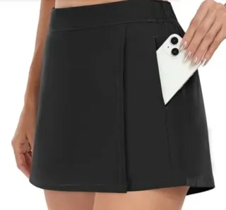 Falda pantalón deportiva negra
