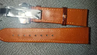 Correa Longines Piel Marrón 22mm