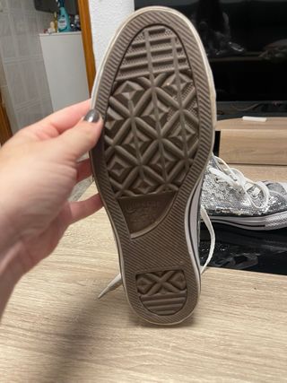Converse Chuck Taylor Lentejuelas Plata