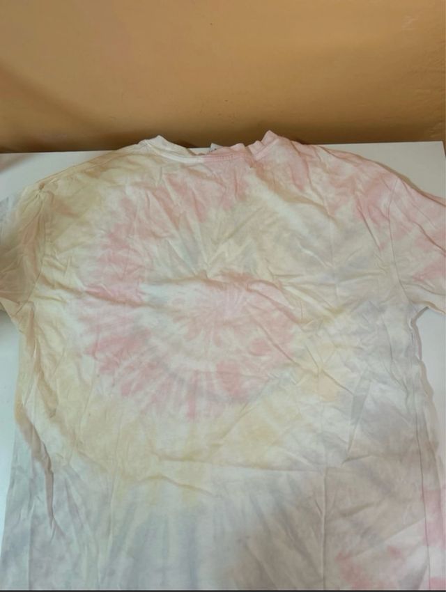 Camiseta Smiley Tie-Dye Talla Única