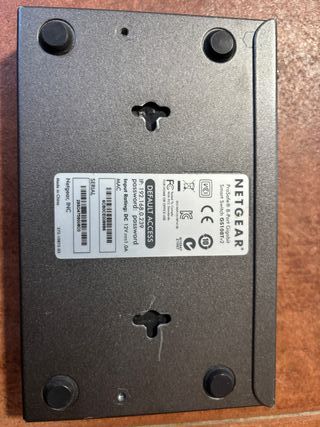 Switch gestionable 8 puertos Netgear GS108T PoE