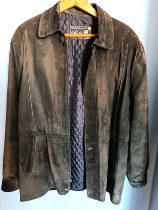 Chaqueta de piel para hombre