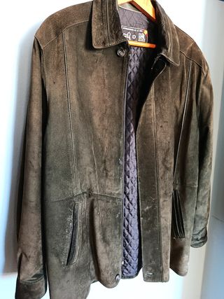 Chaqueta de piel para hombre