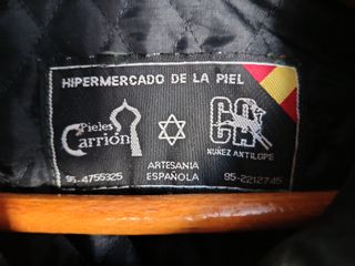 Chaqueta de piel para hombre