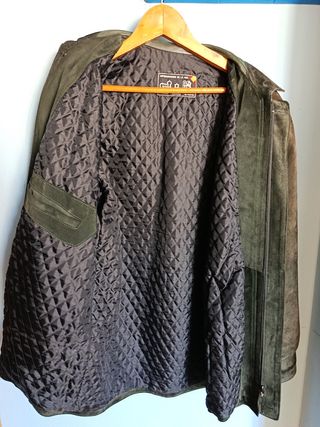 Chaqueta de piel para hombre