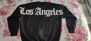 Sudadera Negra Los Angeles