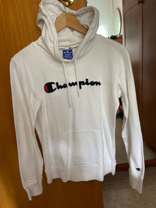 Sudadera Champion Niña Blanca