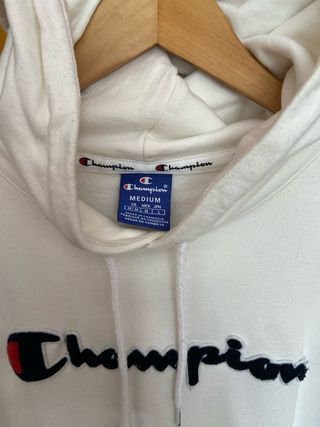 Sudadera Champion Niña Blanca