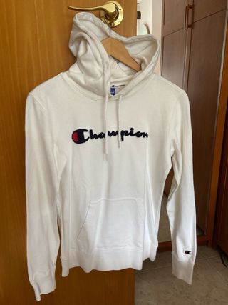 Sudadera Champion Niña Blanca