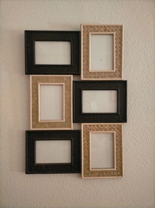 Mural de fotos 6 marcos