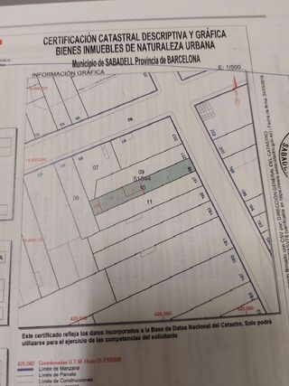 Terreno en venta en Centre en Sabadell