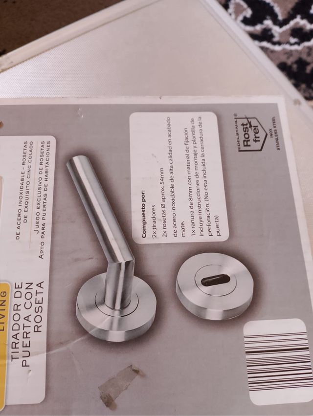 Tirador de puerta acero inoxidable