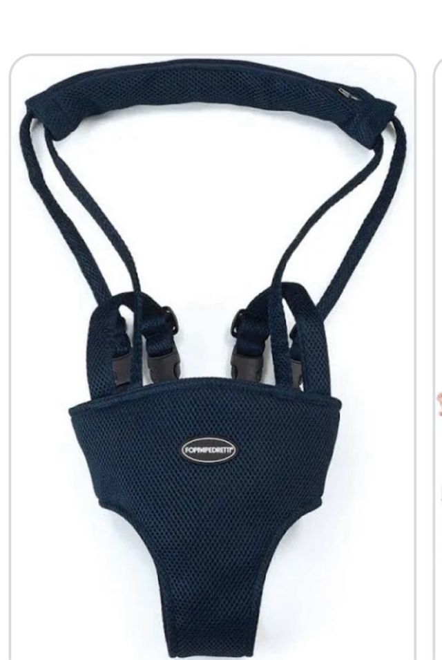 Imbracatura primi passi bimbo