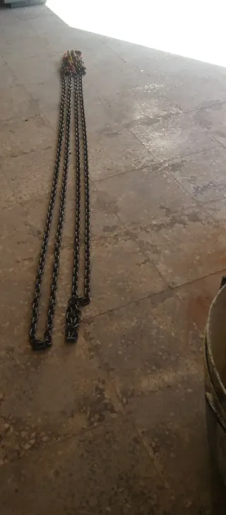 Pulpo de cadenas para elevación