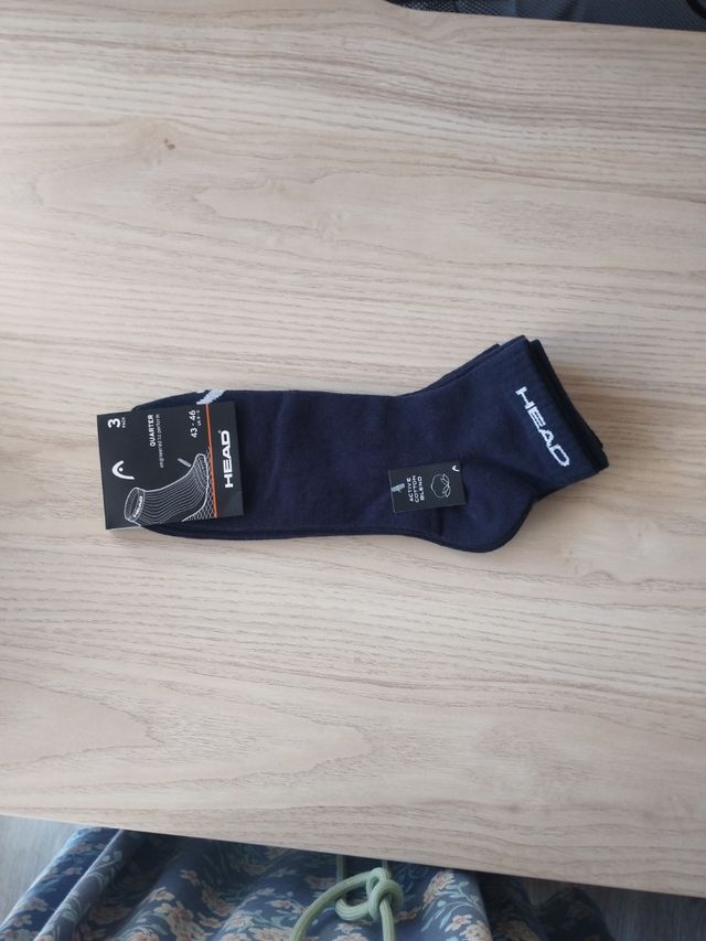 Pack 3 pares de Calcetines Head Talla 43-46 Azul