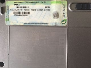 Vecchio Portatile Notebook Dell Latitude D400
