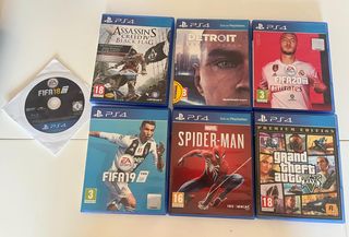 PS4 500GB + 6 Juegos + Mando