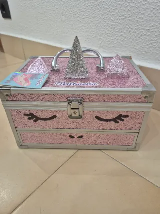 Maletín maquillaje Martinela niña unicornio