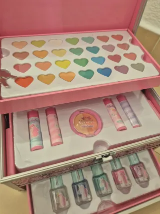 Maletín maquillaje Martinela niña unicornio