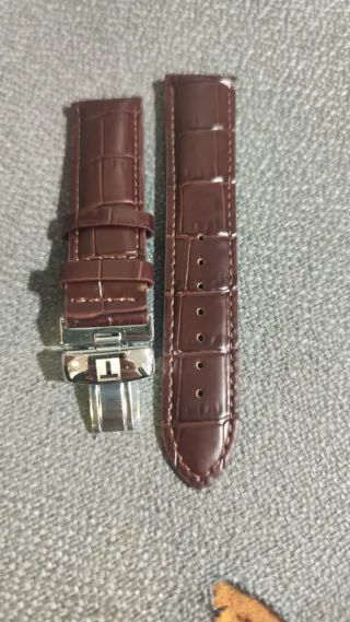 Correa Tissot Piel Marrón 22mm