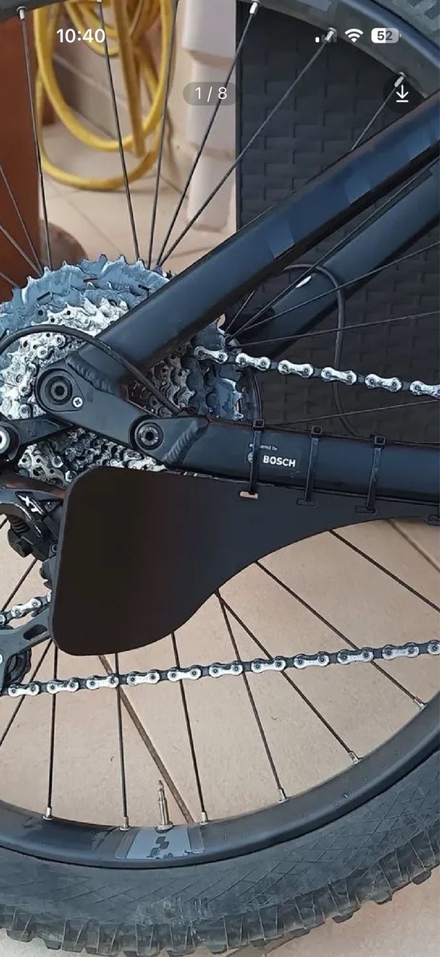 Protector cambio trasero Mtb