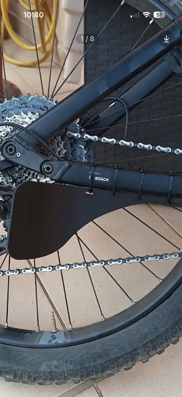 Protector cambio trasero Mtb