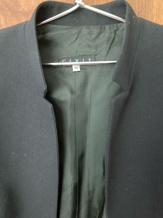 Americana CIVIT negra talla 42