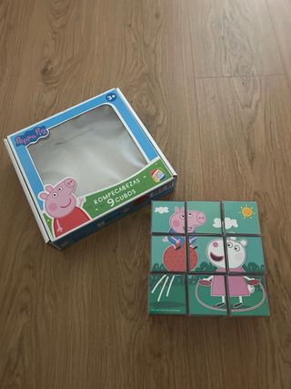 Puzzle Cubos Peppa Pig 9 Piezas