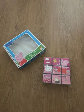 Puzzle Cubos Peppa Pig 9 Piezas