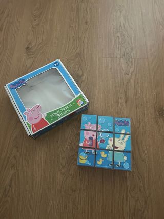 Puzzle Cubos Peppa Pig 9 Piezas