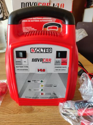 Cargador Batería coche y moto Solter Novacar 14A