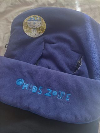 Saco Jané para cochecito azul con pingüinos