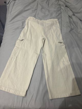 Pantalón niña Zara beige