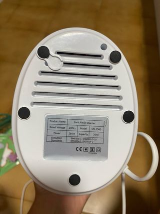 Vaporizador facial Wolady + adaptador