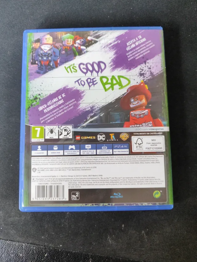 LEGO DC Super Villanos PS4