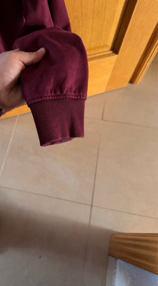 Sudadera Tommy Jeans Granate Talla L